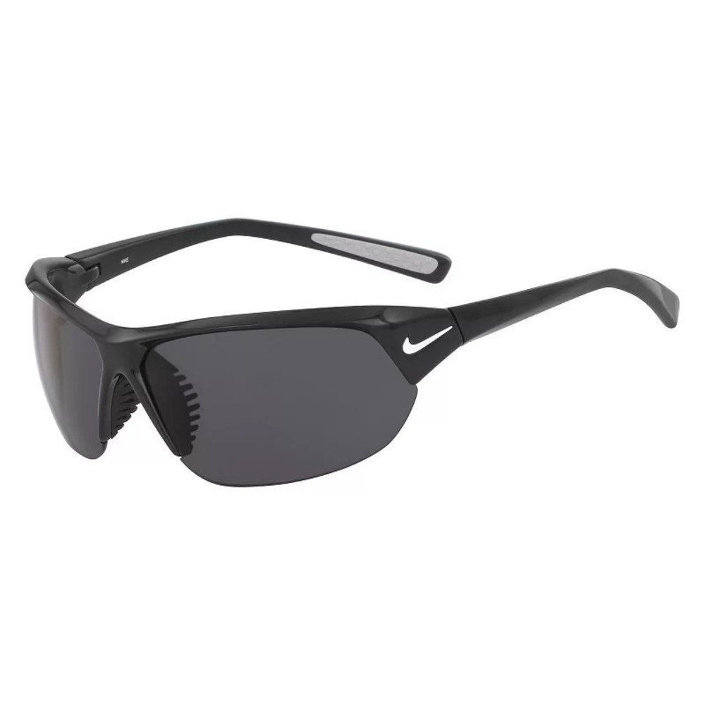Nike Skylon Ace 69mm Semi-Rimless Sunglasses Black Gray NWT